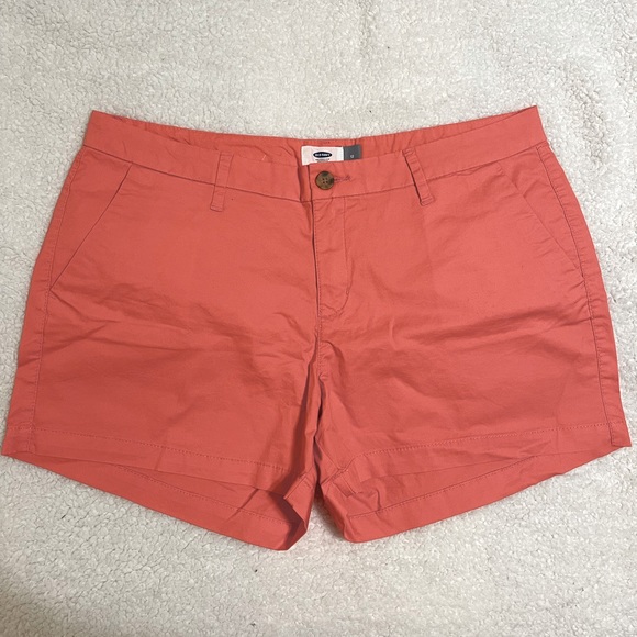 Old Navy Coral Shorts Size 12 - Picture 1 of 2